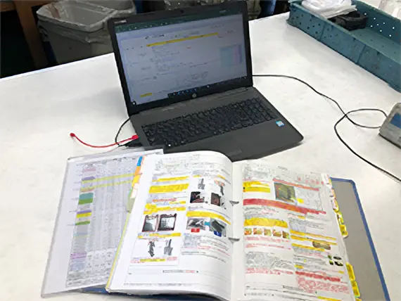 外観検査における手順画一化と能力維持･管理で、
常に安定した検査を提供！