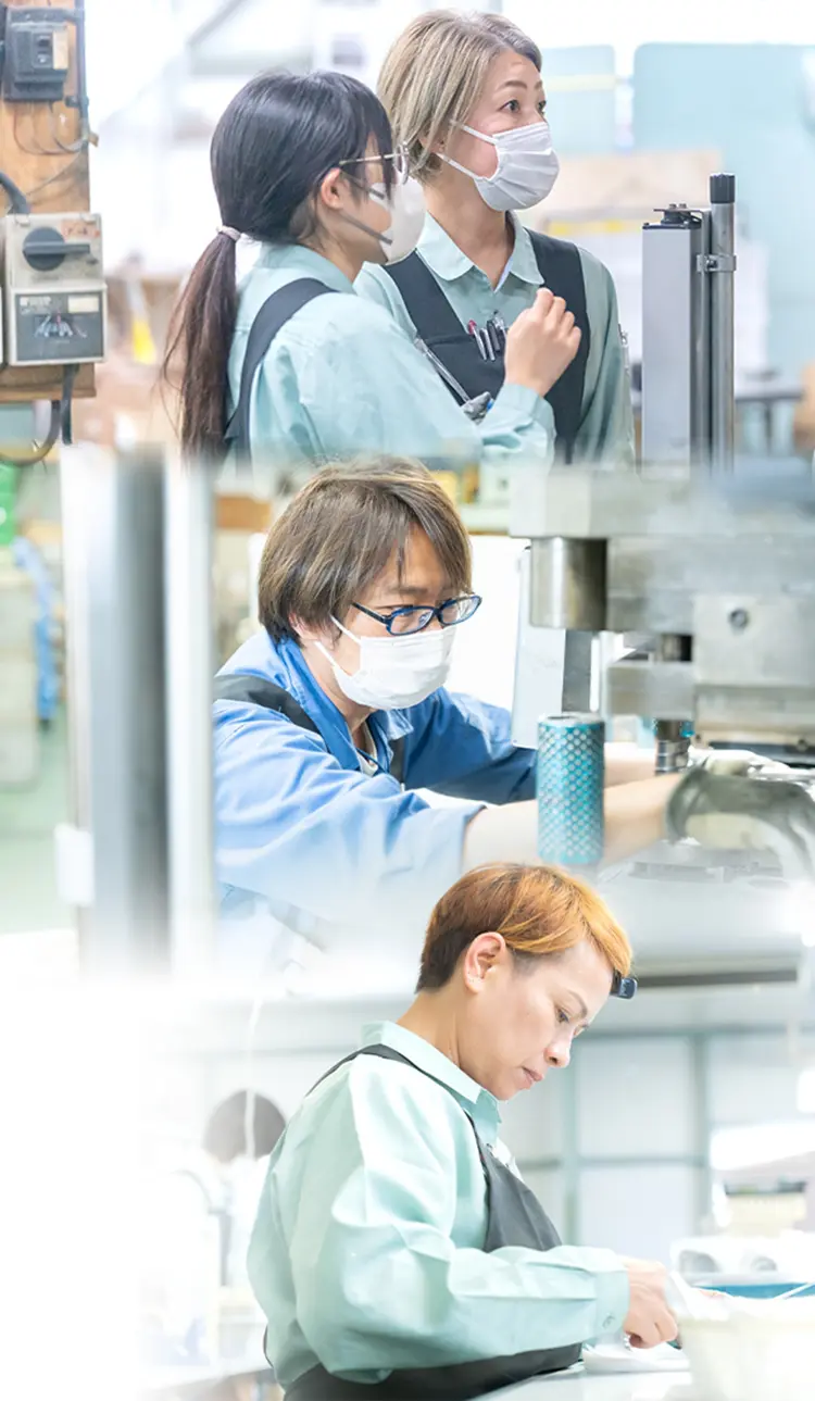 私たちはトータルコーディネートするものづくりカンパニーです